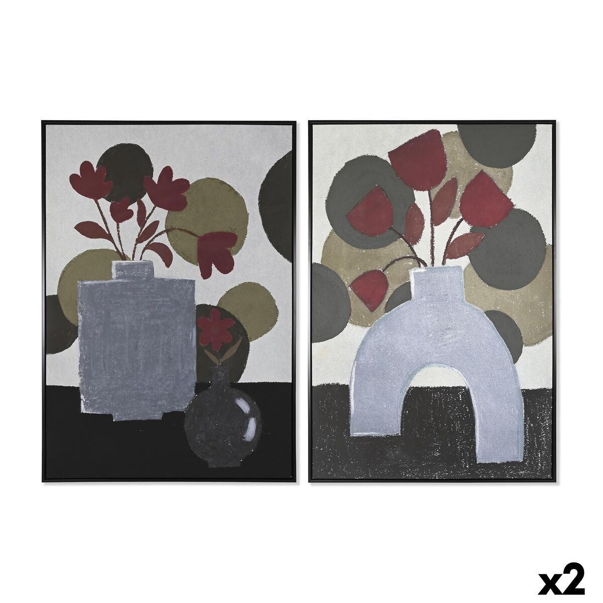 Tela Dkd Home Decor Polistirene Tela 83 X 4,5 X 122,5 cm