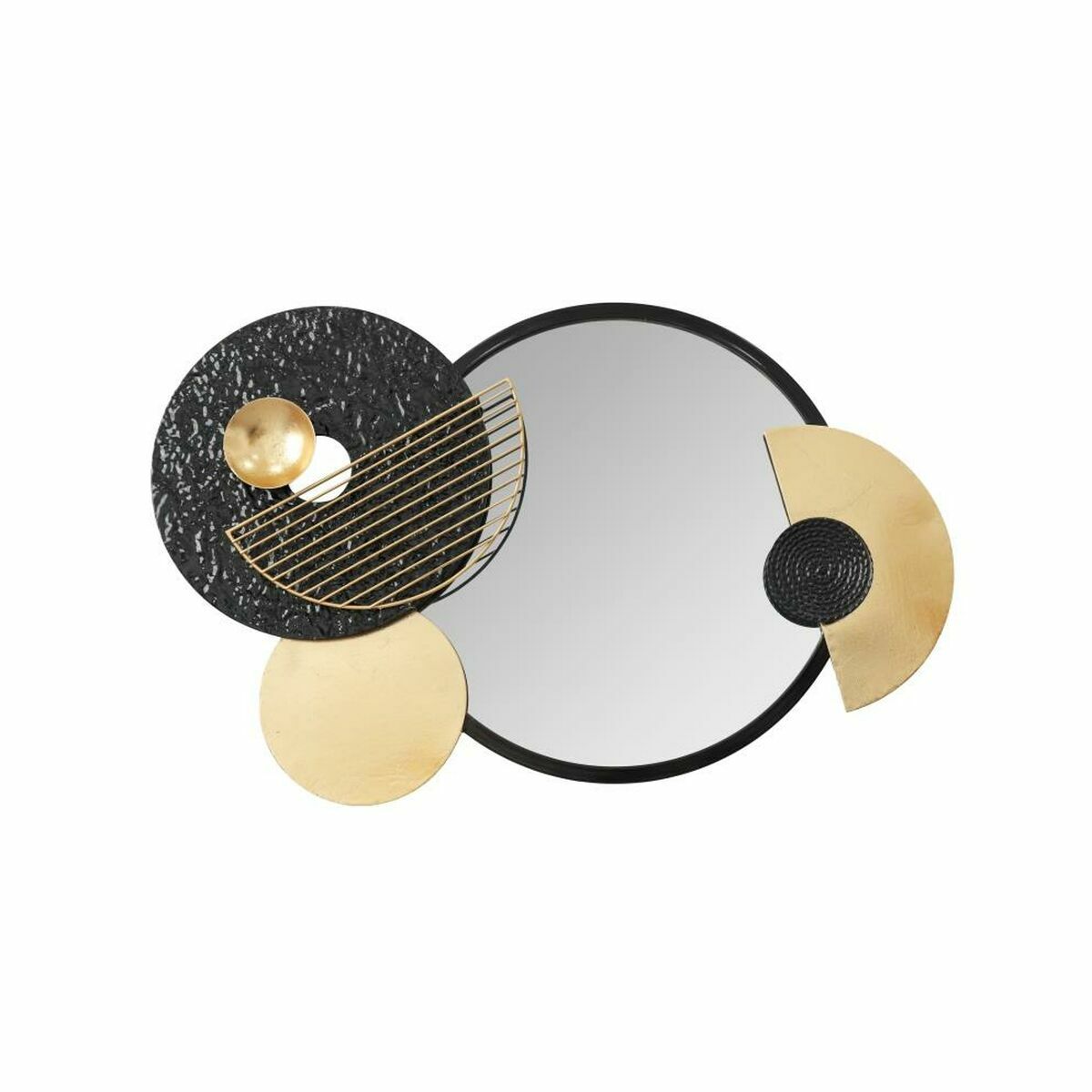 Specchio Da Parete Dkd Home Decor Cerchi 83 X 5 X 54 cm