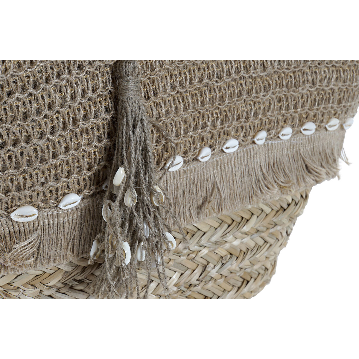 Borsa Da Mare Dkd Home Decor 53 X 15 X 51,5 Cm Naturale Erba Di Mare - Image 3