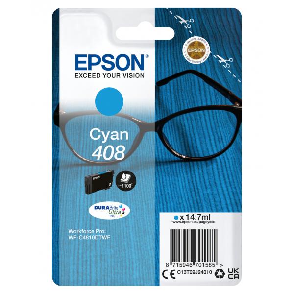 Epson 408 - 14,7 Ml - Alta Capacità - Ciano