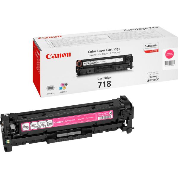 Canon 718 Magenta - Magenta - Originale - Cartuccia Toner