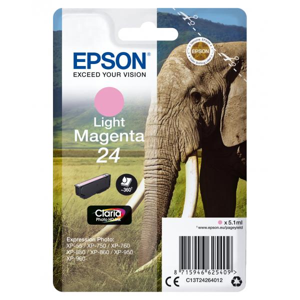 Epson 24 - 5,1 Ml - Magenta Chiaro - Originale