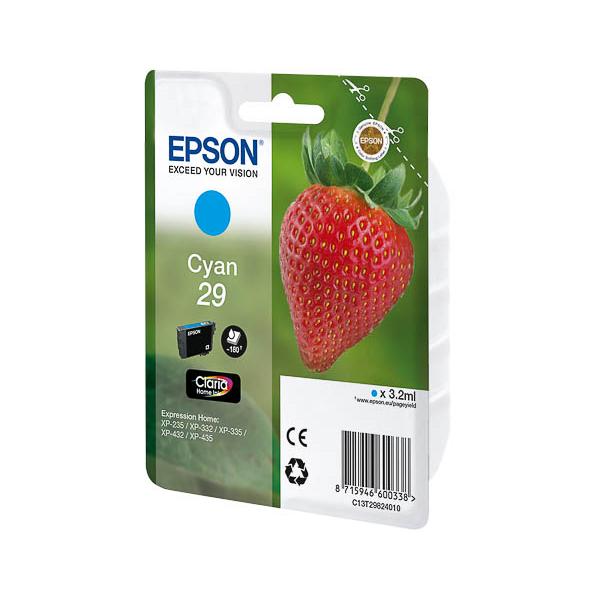 Epson 29 - 3,2 Ml - Ciano - Originale - Cartuccia D'inchiostro