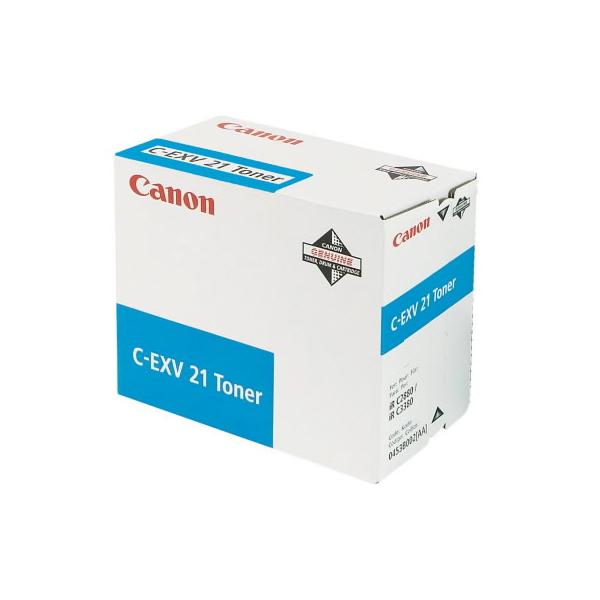 Canon C-Exv 21 - Ciano - Originale - Cartuccia Toner