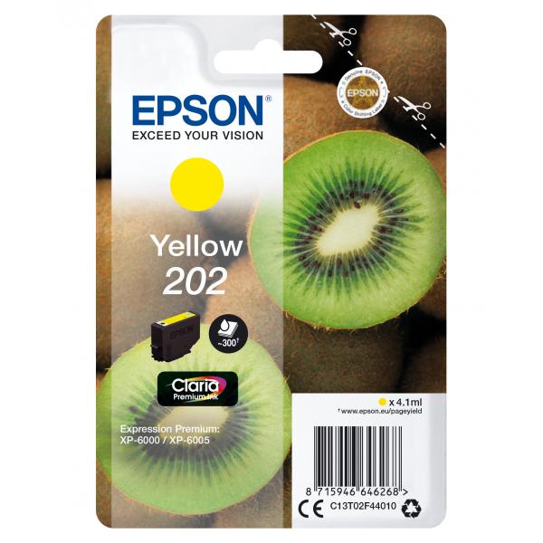 Epson 202 - 4,1 Ml - Giallo - Originale - Cartuccia D'inchiostro