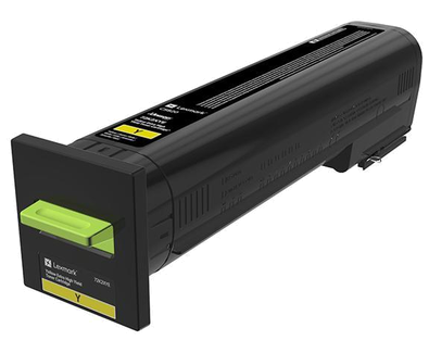 Lexmark - Extrahohe Kapazität - Gelb - Original - Tonerpatrone Lccp, Lexmark Corporate - Für Lexmark Cs820de, Cs820dte, Cs820dtfe (72k2xye)