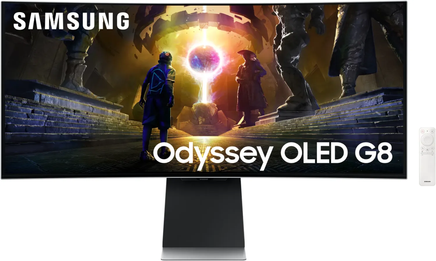 Samsung Odyssey Oled G8 S34dg850su - G85sd Series - OleD-Monitor - Smart - Gaming - Gebogen - 86.4 Cm (34") - 3440 X 1440 Uwqhd @ 175 Hz - 250 Cd/m²