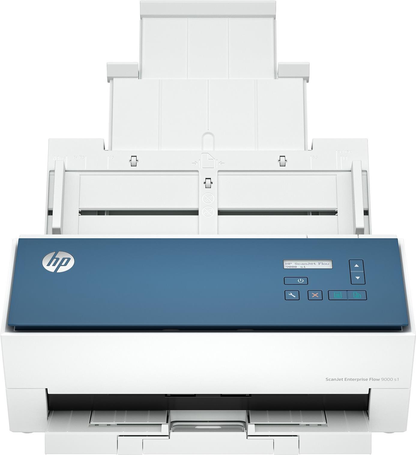 Hp Scanjet Enterprise Flow 9000 S1 - Dokumentenscanner - Cmos / Cis - Duplex - A3/ledger - 600 Dpi X 600 Dpi - Bis Zu 80 Seiten/min. (einfarbig) (8q4