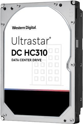 Wd Ultrastar Dc Hc310 Hus726t6tal5204 - Festplatte - 6tb - Intern - 3.5" (8,9 Cm) - Sas 12gb/s - 7200 U/min - Puffer: 256mb (0b36047)