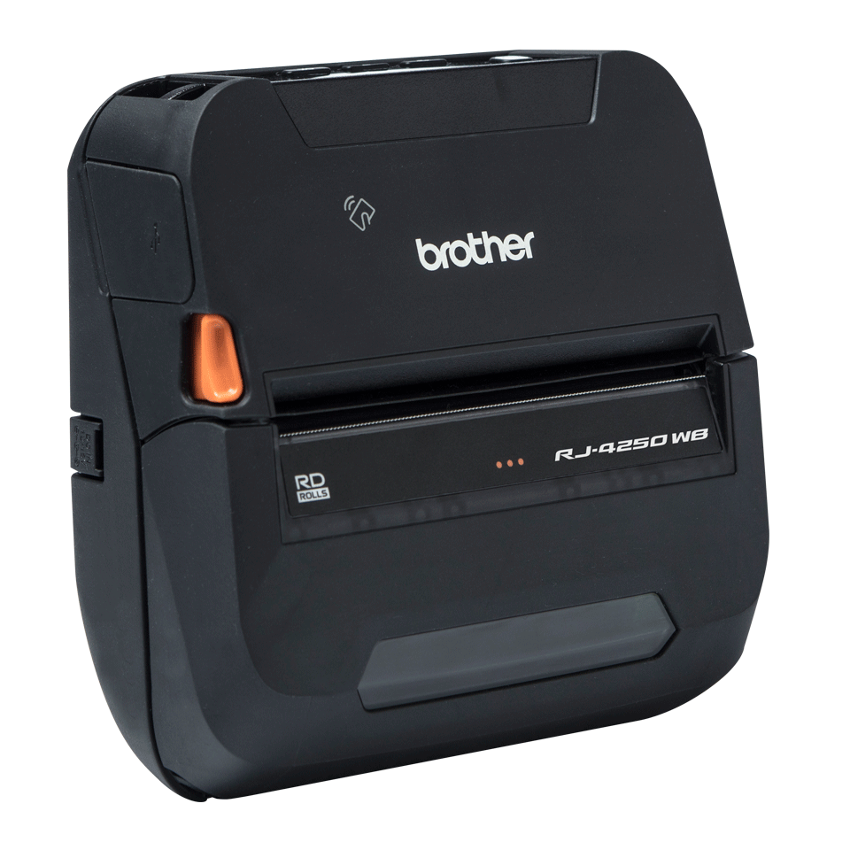 Brother RJ-4250wb - Etikettendrucker - Thermopapier - Rolle (11,3 Cm) - 203 Dpi - Bis Zu 127 Mm/sek. - Usb 2.0, WI-Fi(n), Nfc, Bluetooth 4.2 (rj4250w