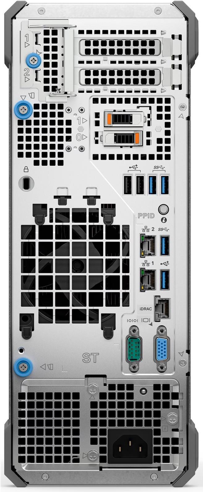 Dell Poweredge T160 - Server - Compact Tower - 1-Weg - 1 X Xeon E-2414 / 2.6 Ghz - Ram 16 Gb - Hdd 2 Tb - G200ew - 1gbe - Kein Betriebssystem - Monit