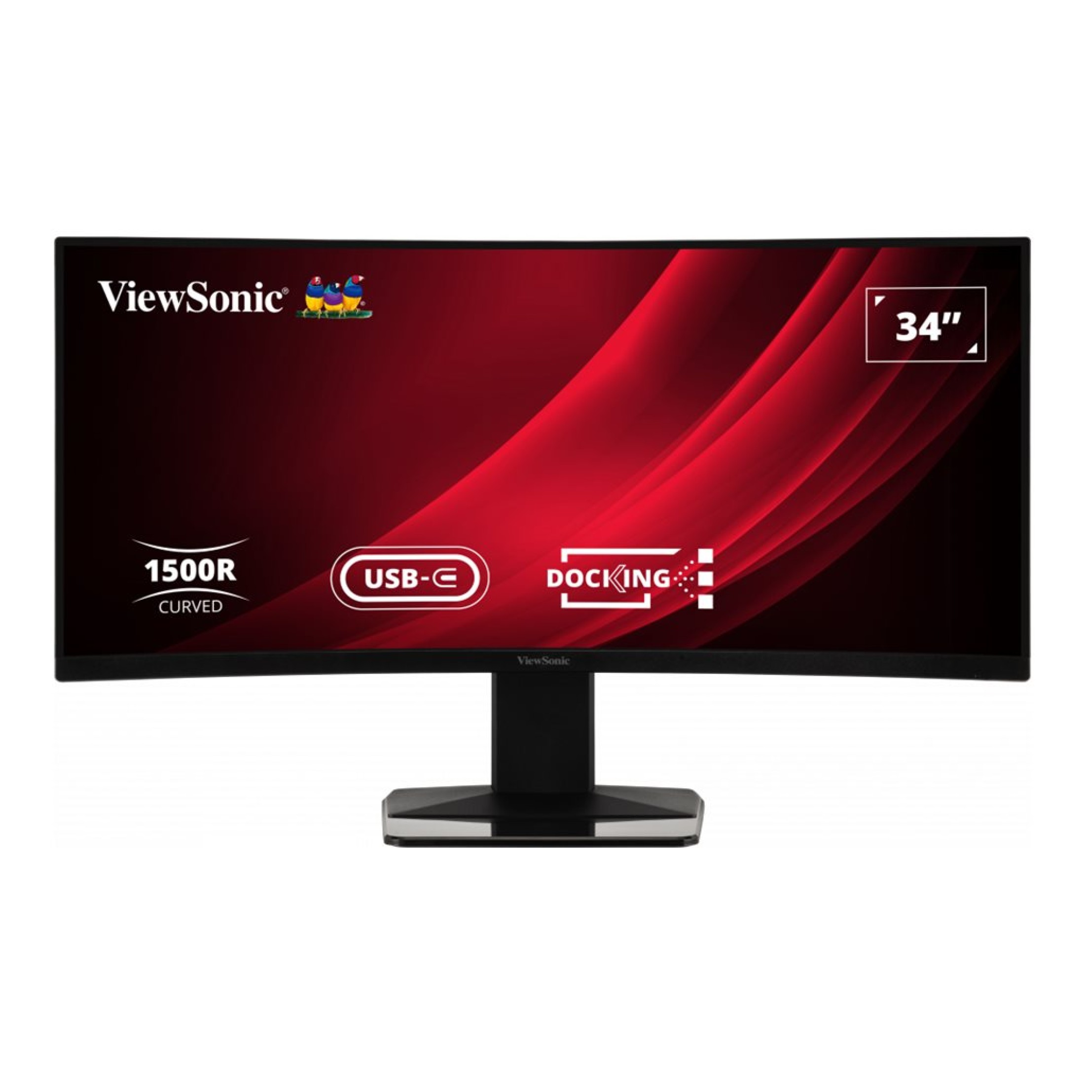 Viewsonic Vg3419c - LeD-Monitor - Gebogen - 86.4 Cm (34") - 3440 X 1440 Uwqhd @ 120 Hz - Va - 300 Cd/m² - 3000:1 - Hdr10 - 0.4 Ms - Hdmi, Displayport