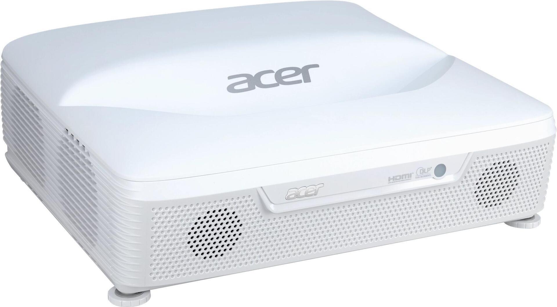Acer Apexvision L812 - DlP-Projektor - Laser - 3d - 4000 AnsI-Lumen - 3840 X 2160 - 16:9 - 4k - Ultra ShorT-ThroW-Objektiv - 802,11ac Wireless / Blue