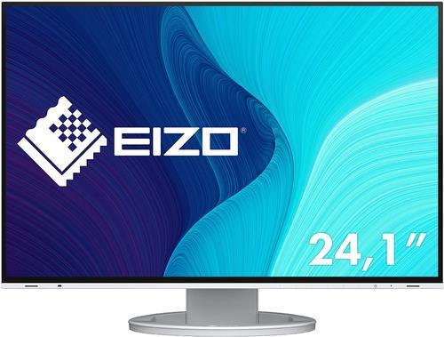 Eizo Flexscan Ev2495-Wt - Mit Flexstand - LeD-Monitor - 61.1 Cm (24.1") - 1920 X 1200 - Ips - 350 Cd/m² - 1000:1 - 5 Ms - Hdmi, Displayport, UsB-C -