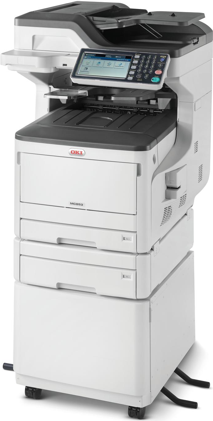 Oki Mc853dnct - Multifunktionsdrucker - Farbe - Led - 297 X 431.8 Mm (original) - A3 (medien) - Bis Zu 23 Seiten/min. (kopieren) - Bis Zu 23 Seiten/m