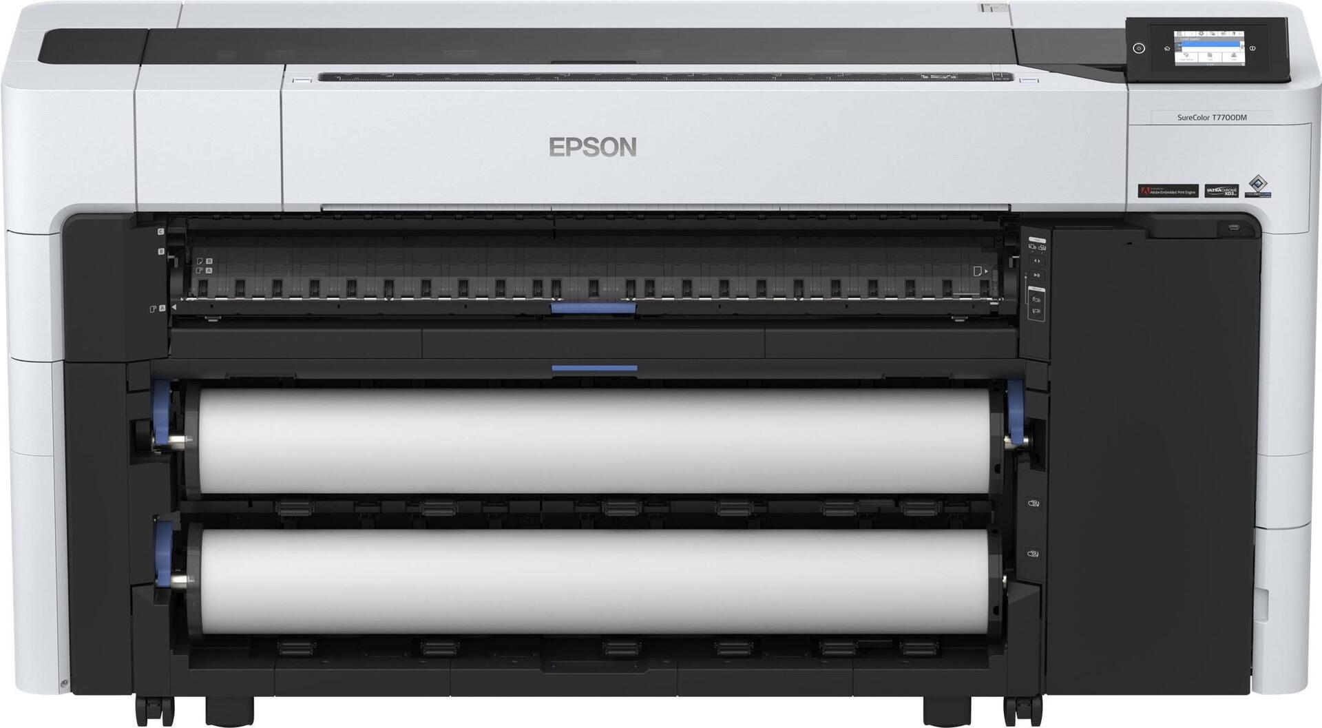 Epson Surecolor T7700dm - 1118 Mm (44") Multifunktionsdrucker - Farbe - Tintenstrahl - Rolle (111,8 Cm) (medien) - Usb 2.0, Gigabit Lan, Nfc, WI-Fi(a