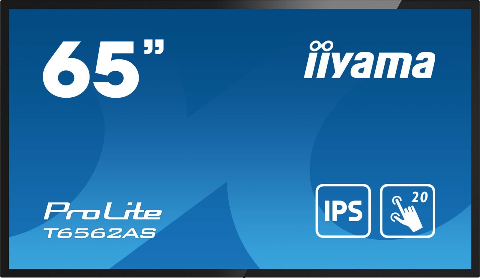 Iiyama T6562aS-B1 Monitor Pc 163,8 Cm [64.5] 3840 X 2160 Pixel 4k Ultra Hd Led Touch Screen Nero (65 T6562aS-B1 Interactive Display - 65 Black&nbsp;i