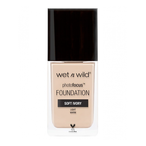 Base per Trucco Fluida Wet n Wild Photofocus Foundation Soft Ivory 30 ml - Image 3
