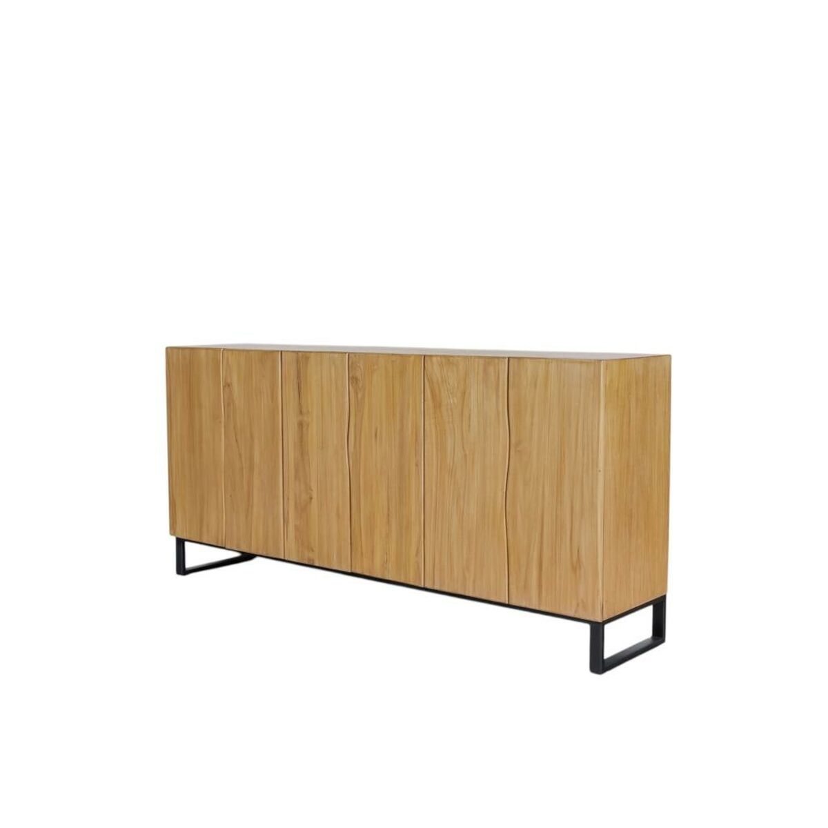 Credenza Home ESPRIT Metallo Teca 180 x 40 x 85 cm