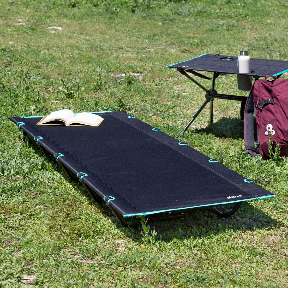 Letto da campeggio Aktive 193 X 14,5 X 67 CM (2 Unità) - Image 4