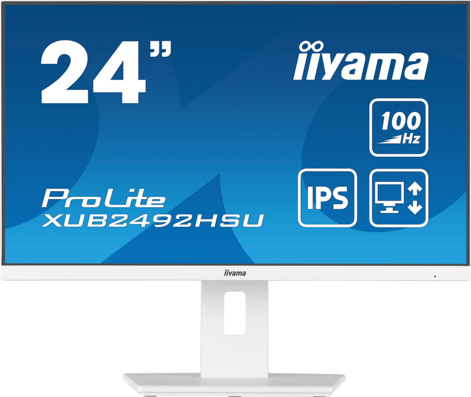 Iiyama Prolite Xub2492hsU-W6, Full Hd, Usb, Kit (usb), Weiß Tft Monitor, Widescreen, 16:9, Bildschirmdiagonale: 60,5 Cm (23,8''), Auflösung: 1920x108