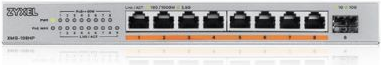 Zyxel XmG-100 Series XmG-108hp - Switch - Nicht Verwaltet - Unmanaged - 8 X 100/1000/2,5g (poe++) + 1 X Gigabit Sfp / 10 Gigabit Sfp+ - Desktop, Wand