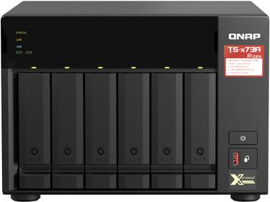 Qnap TS-673a - NaS-Server - 6 Schächte - Sata 6gb/s - Raid Jbod, 0, 1, 10, 50, 60, 5, 6 - Ram 8gb - 2,5 Gigabit Ethernet - Iscsi Support - Mit QsW-11