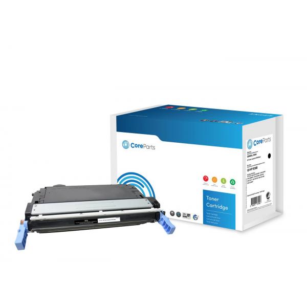 Coreparts QI-Hp1036b Cartuccia Toner 1 Pz Compatibile Nero (toner Black Q6460a - Pages: 12.000, Nordic Swan - Hp Color Laserjet 4730 [644a] Series -