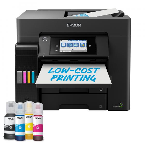 Epson Ecotank ET-5855 Ad Inchiostro A4 4800 X 2400 Dpi 25 Ppm WI-Fi (ecotank ET-5855 Inkjet A4 - 4800 X 2400 Dpi 25 Ppm WI-Fi - Warranty: 12m)