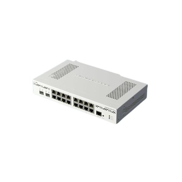 Mikrotik Ccr2004-16G-2s+pc Router Cablato Fast Ethernet Bianco (mikrotik Ccr2004 Cloud Core Router 16 Port Passive Cooled - Ccr2004-16G-2s+pc [uk Psu