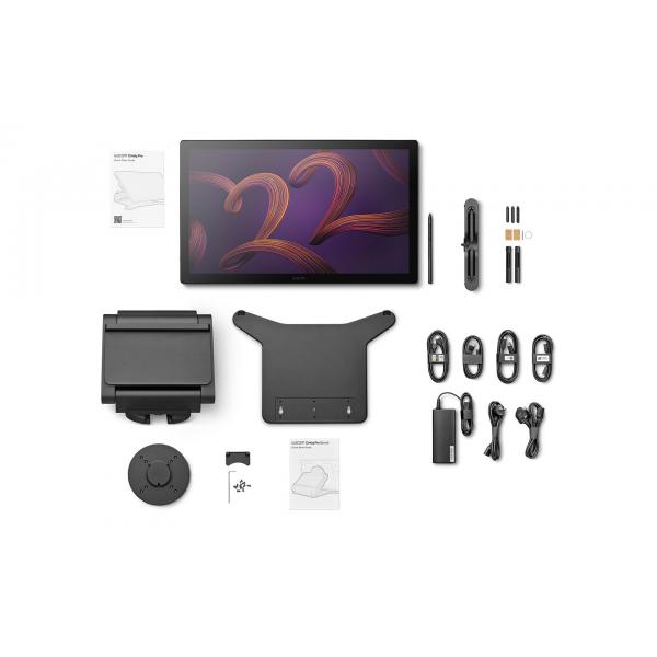 Wacom Dth227k0B-St Tavoletta Grafica Nero 476 X 268 Mm Usb (wacom Cintiq Pro 22 With Stand) - Image 4