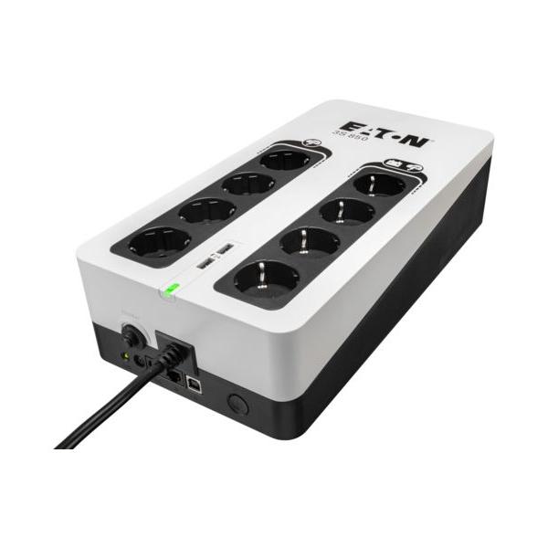Eaton 3s850d Gruppo Di Continuità [ups] Standby [offline] 0,85 Kva 510 W 8 Presa[e] Ac (eaton 3s 850 Din - .)
