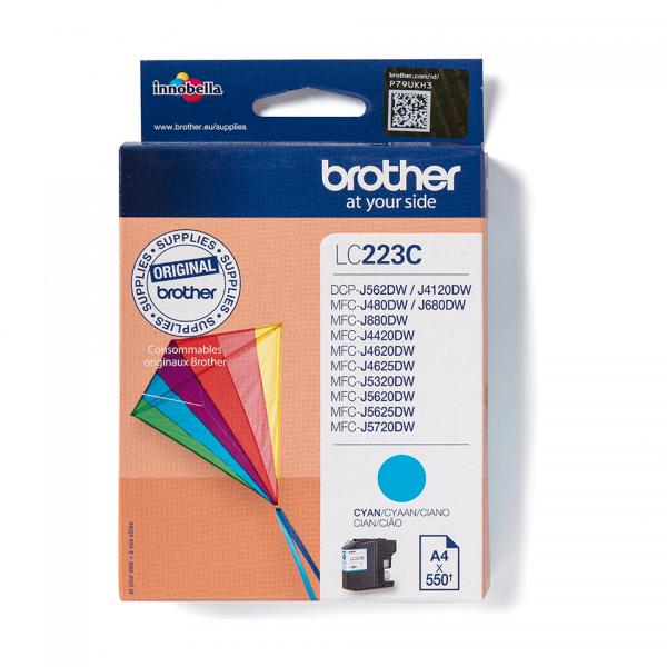 Brother Cart Ink Ciano 550 Pag Per MfC-J4620dw/j5320dw/j5620dw/j5720dw