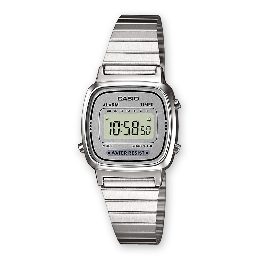 Casio Vintage Mod. Iconic Mini Steel - Light Grey