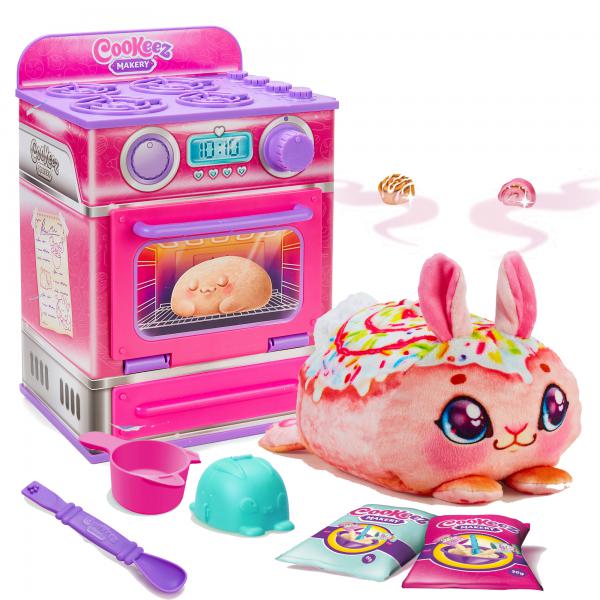 Pasticceria Rosa - Moose Toys - Cookeez Makery - Forno Interattivo, Peluche Profumato E Accessori