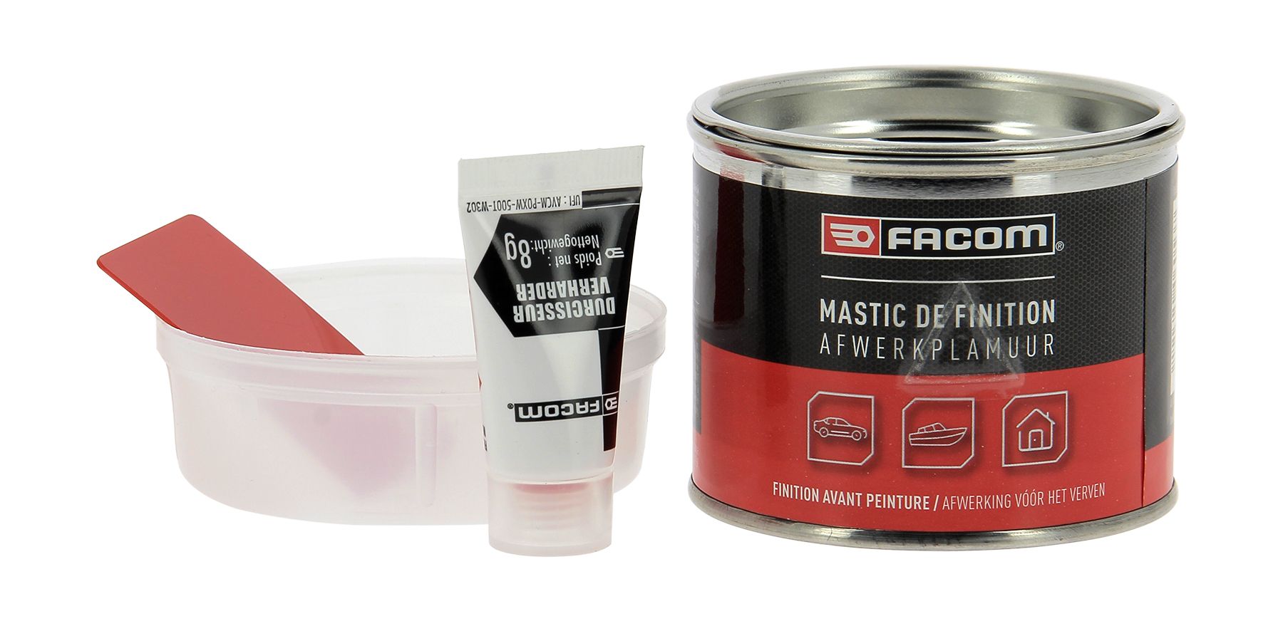 Facom Stucco Poliestere - Finitura - 250 G