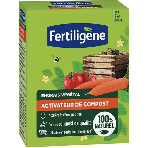 Attivatore Di Compost Fertiligene - Facomp12 - 1,2 Kg - Accelera La Decomposizione Dei Rifiuti