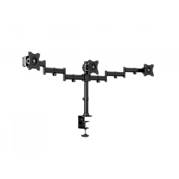 Multibrackets 3385 Supporti A Parete Per Tv 68,6 Cm [27] Scrivania Nero (multibrackets M Deskmount Basic Triple)