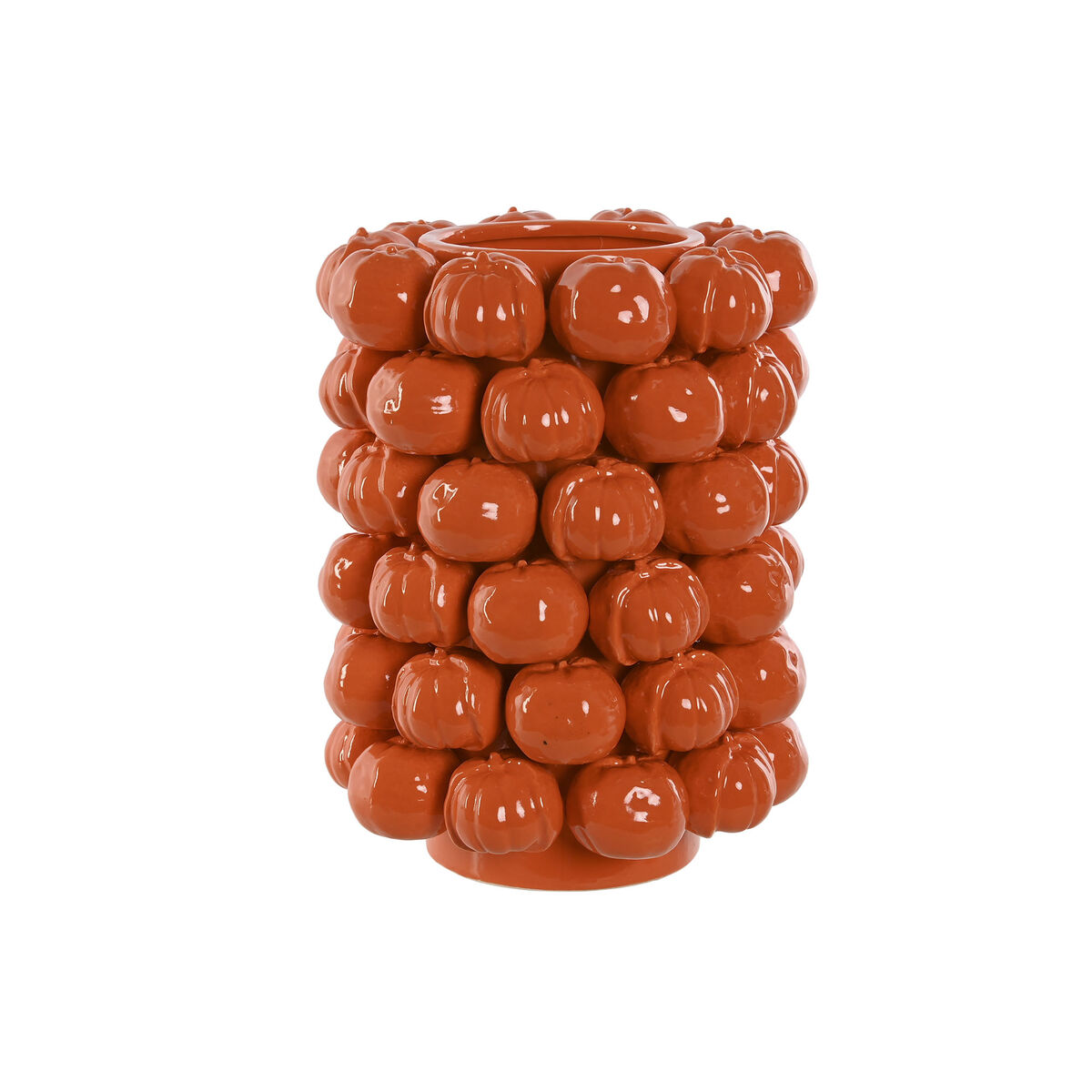 Vaso Home Esprit Arancio Ceramica Gres Tropicale 25 X 25 X 30 cm