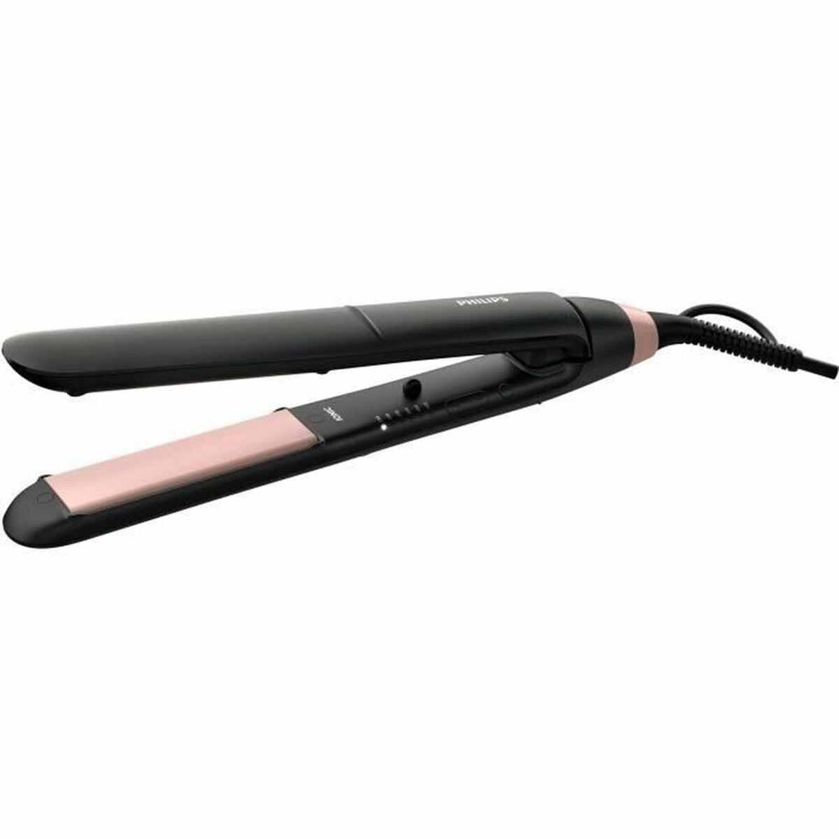 Piastra Per Capelli Philips Bhs378/00 Nero / Oro Rosa