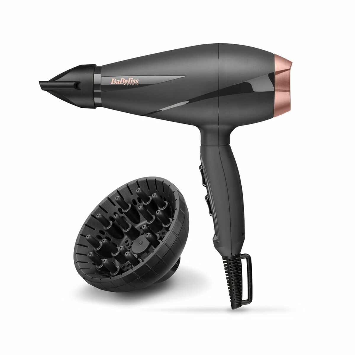 Phon Babyliss 6709de 2100 W Nero Grigio Scuro