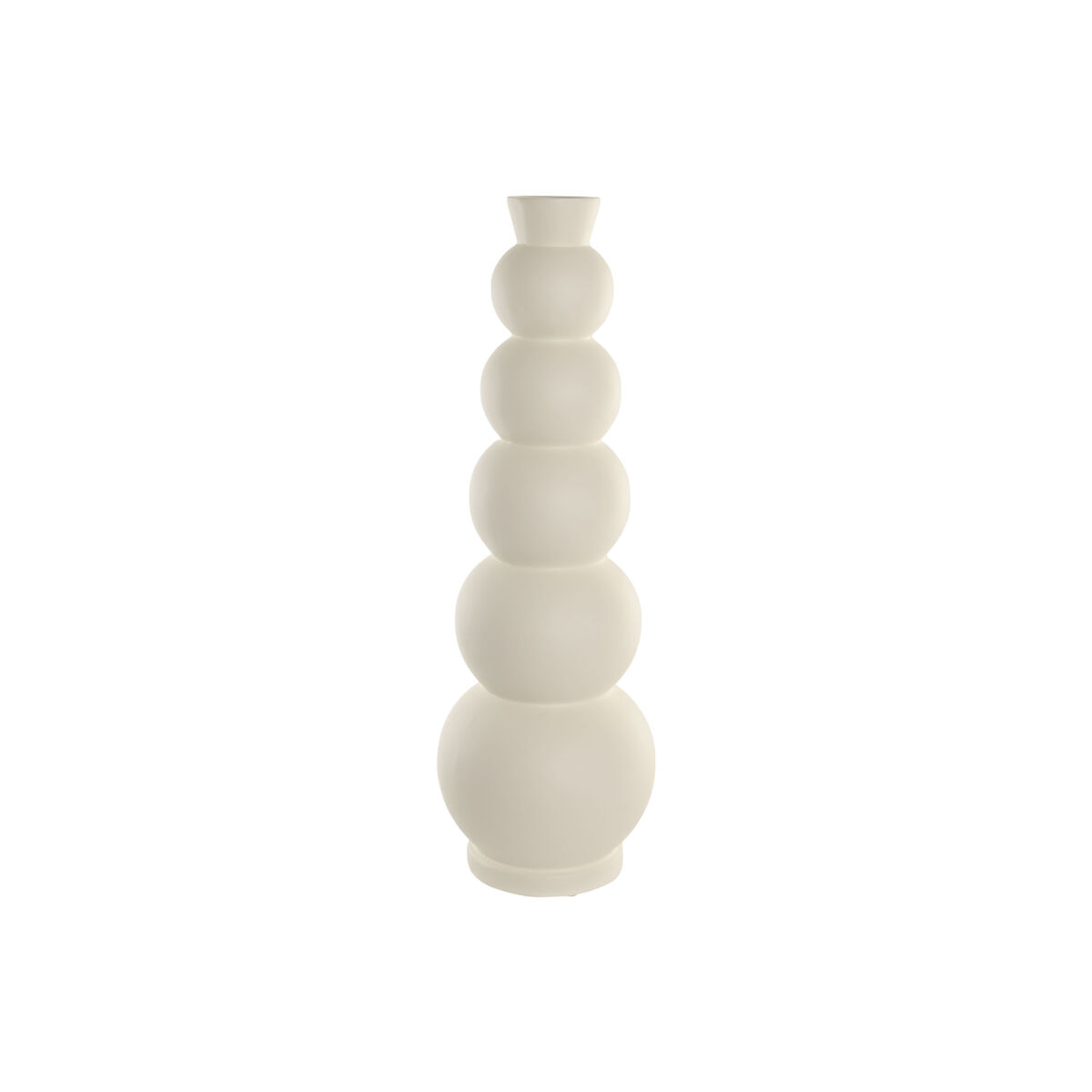 Vaso Home Esprit Bianco Fibra Di Vetro Moderno