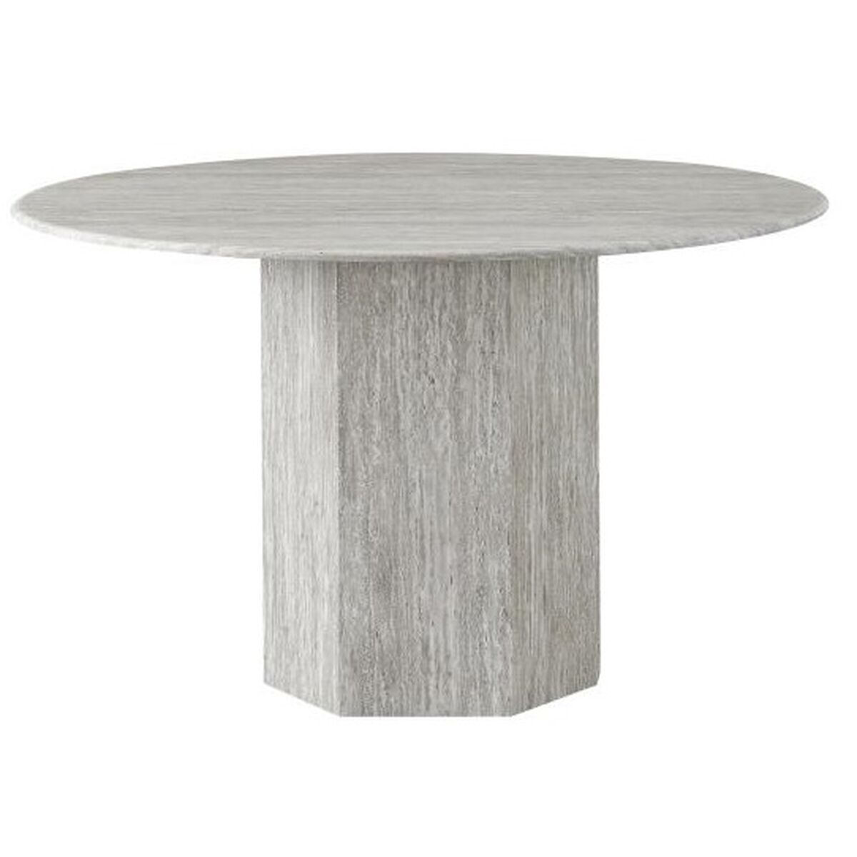 Tavolo Da Pranzo Home Esprit Granito Legno Mdf 120 X 120 X 75 cm
