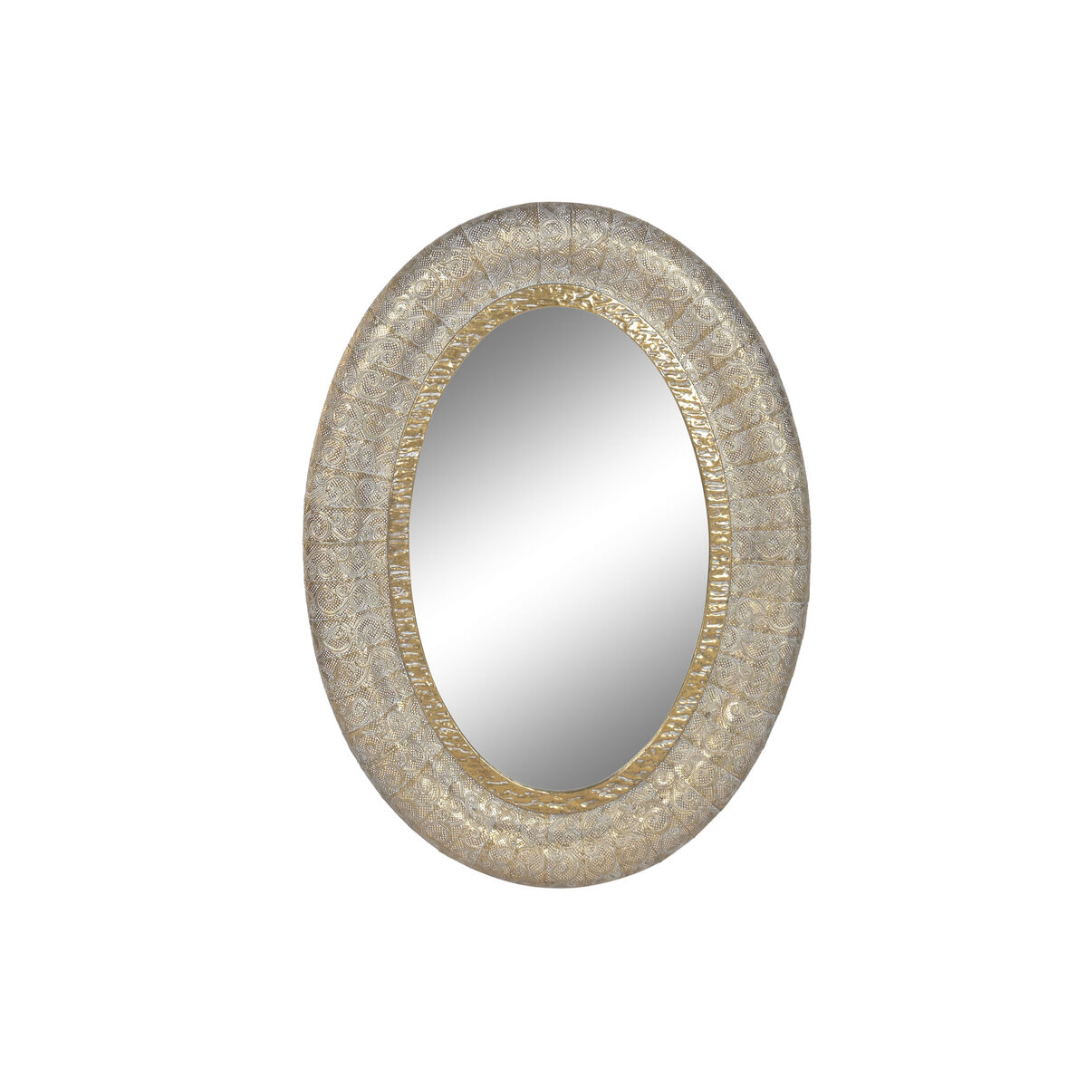 Specchio Da Parete Home Esprit Dorato Arabo 78 X 5,5 X 106 cm