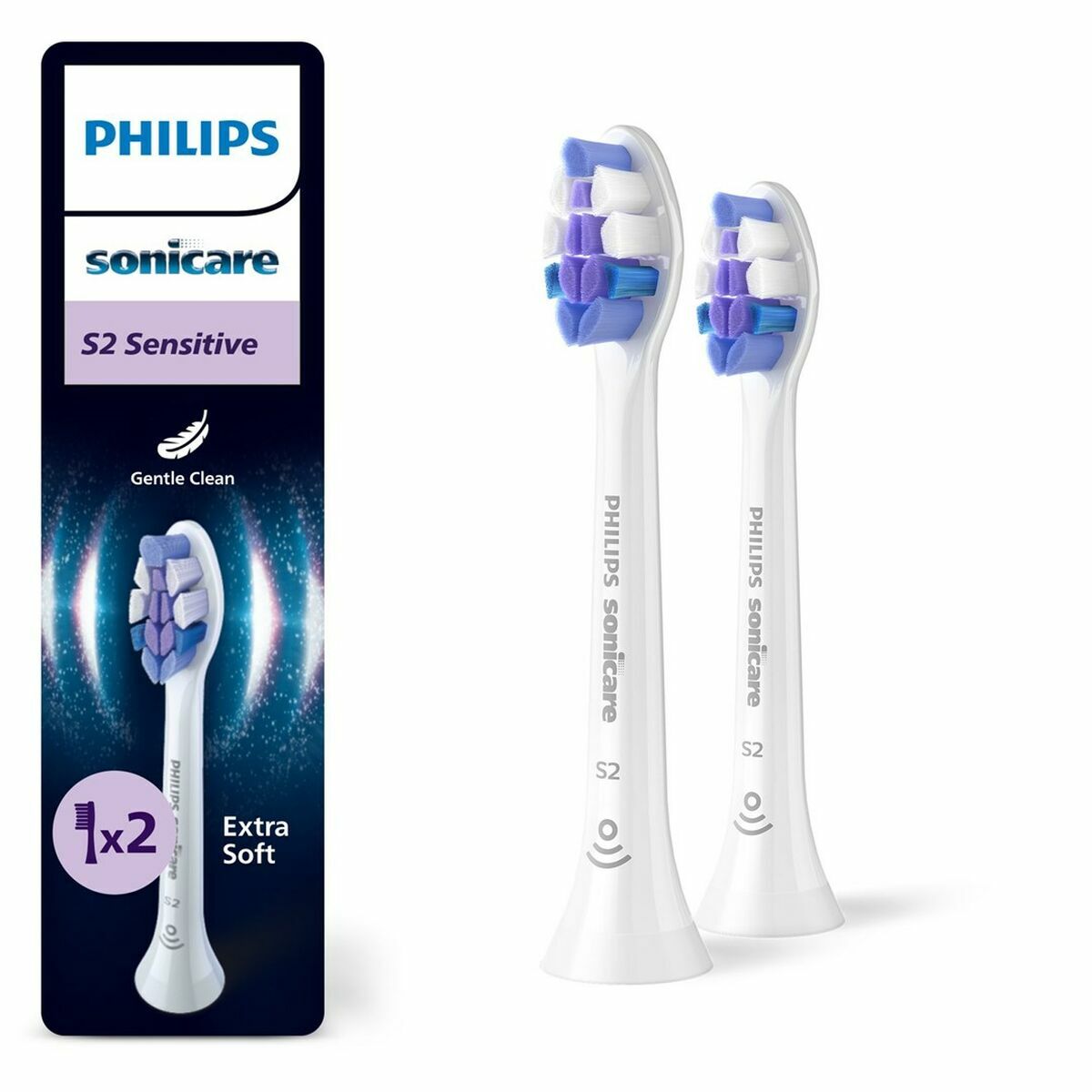 Testina Di Ricambio Philips Optimalwhitehx6062/87packde2ca (2 Unità)