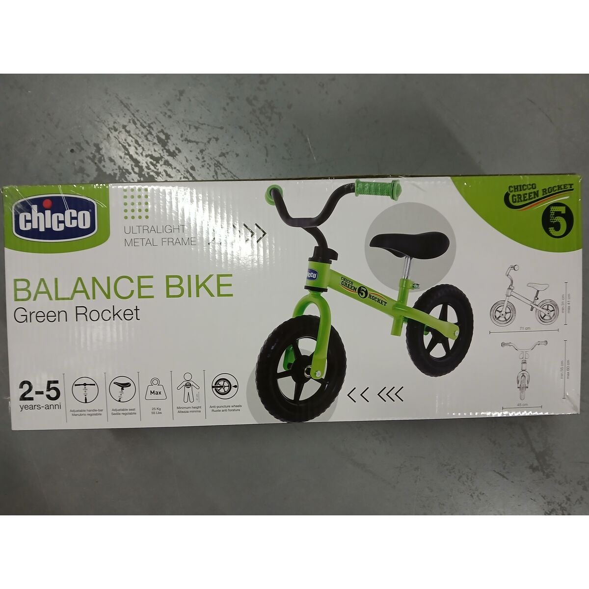 Bicicletta Per Bambini Chicco 00001716050000 Verde 46 X 56 X 68 cm - Image 3