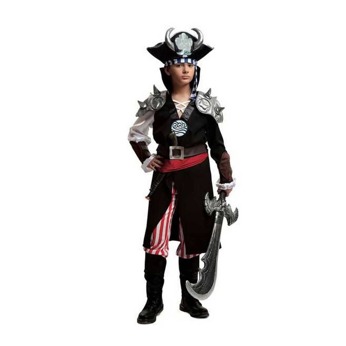 Costume Per Adulti My Other Me Jack Devil Pirata Taglia:s