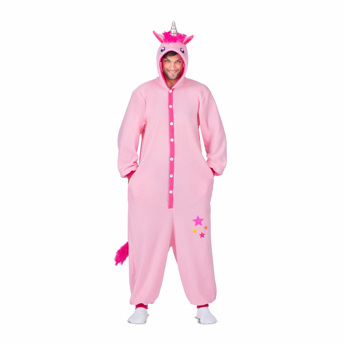 Costume Per Adulti My Other Me Rosa Unicorno Taglia:l/xl/xxl