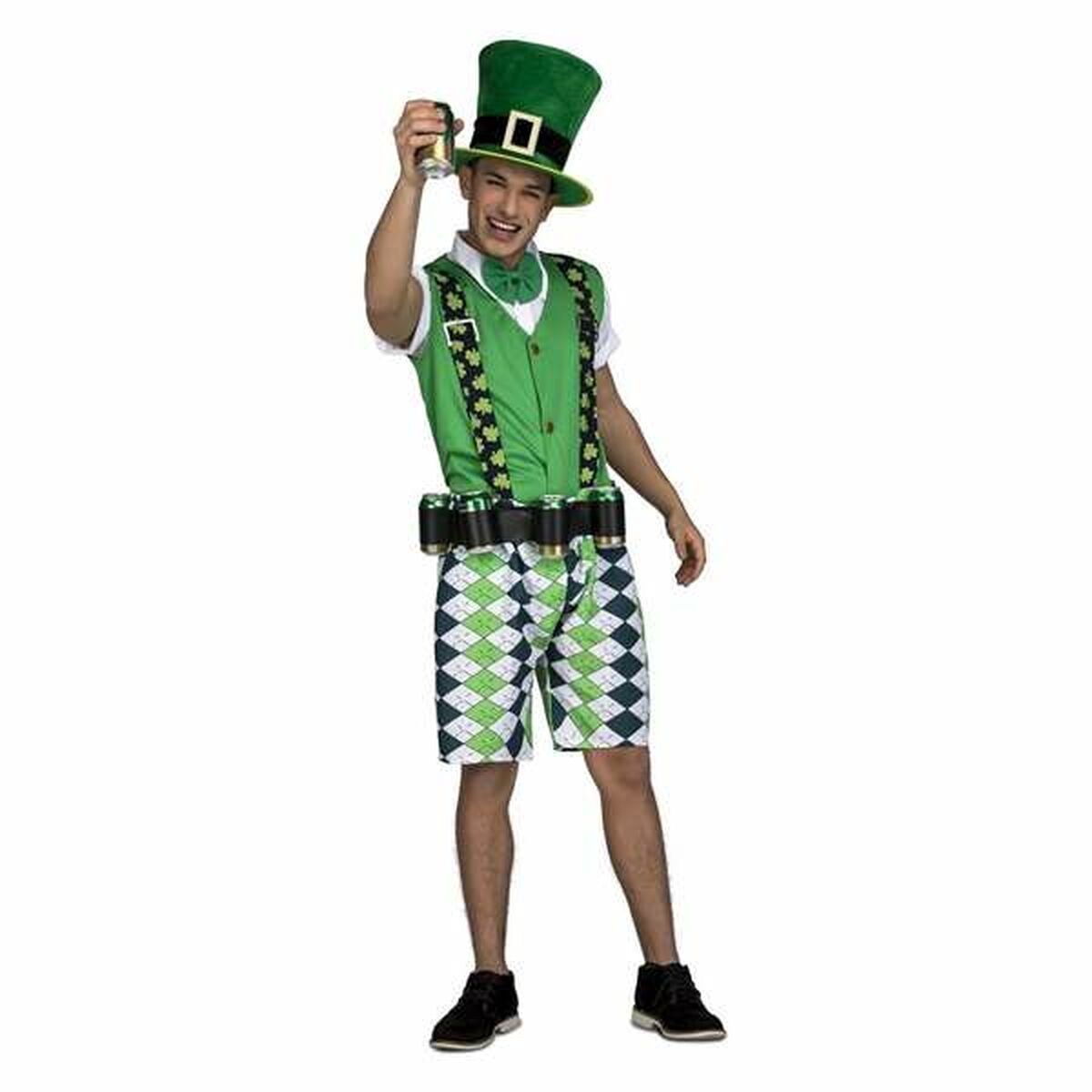 Costume Per Adulti My Other Me St. Patricks Verde 5 Pezzi Taglia:m/l
