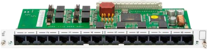 Auerswald Commander 8s0-R-Modul - Erweiterungsmodul - Isdn Bri X 8 (90678)